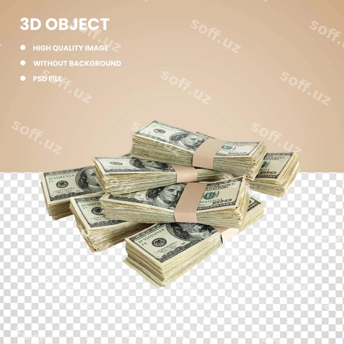 3d yuz dollar | 3d hundred dollars 1
