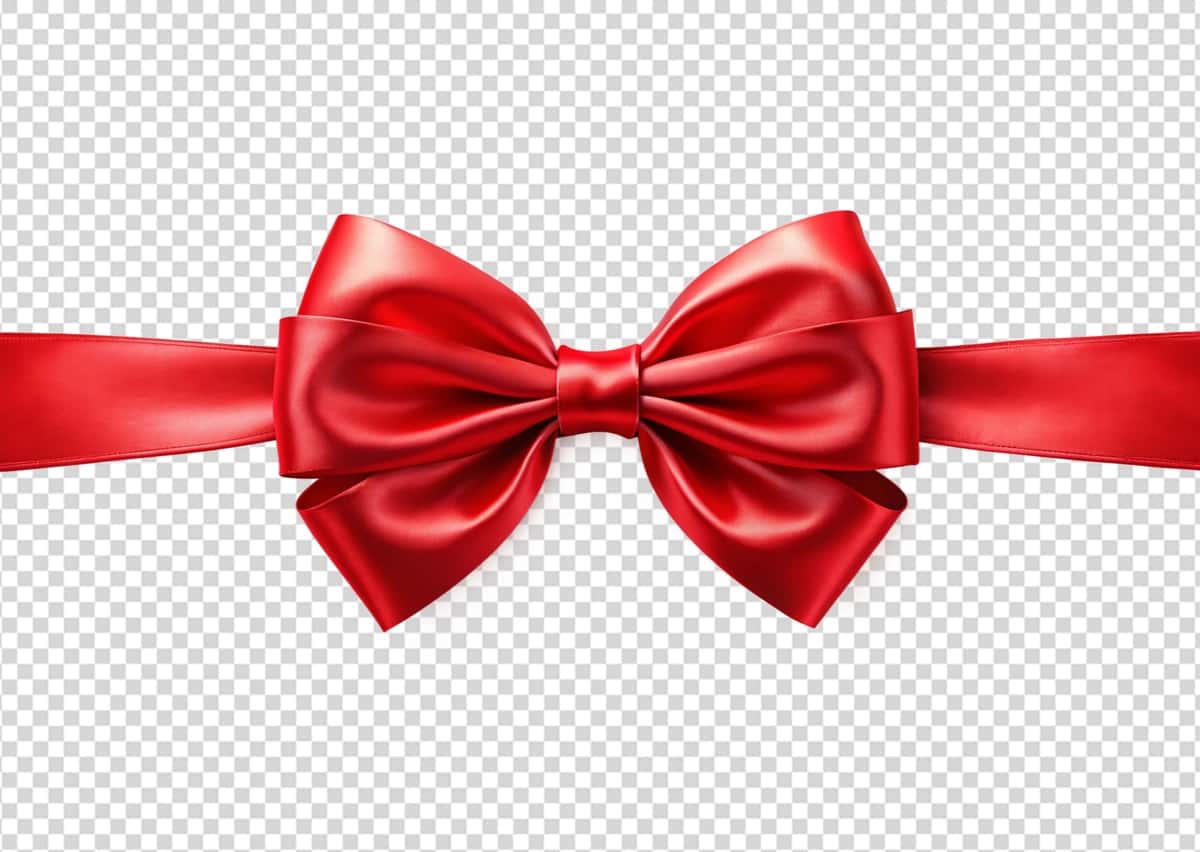 Izolyatsiya qilingan fonda kamon lentalari | Bows ribbons isolated background 1