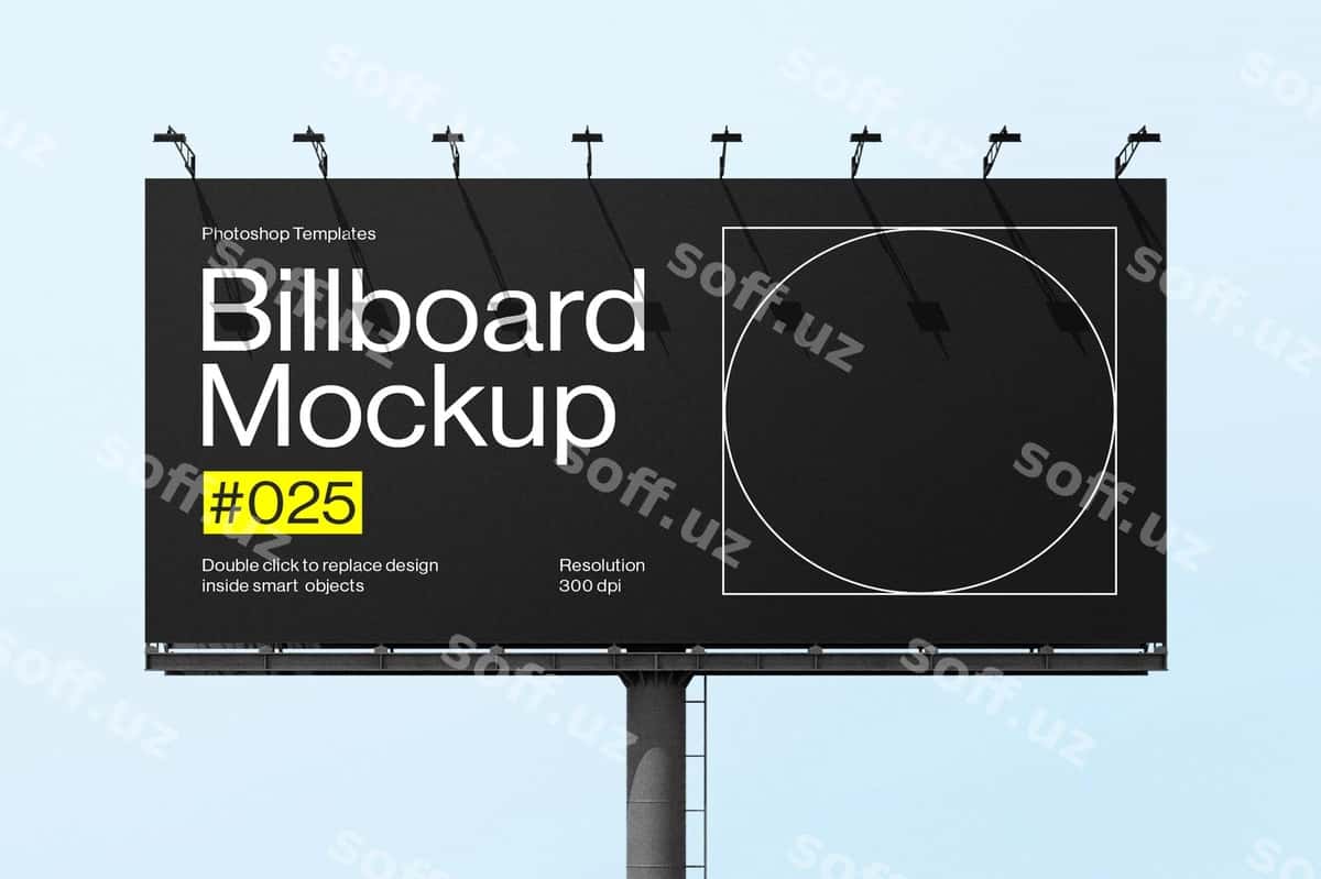 Billboard mockup | Billboard mockup 1