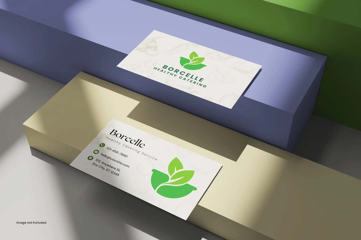 Vizitka maketi | Business card mockup 1