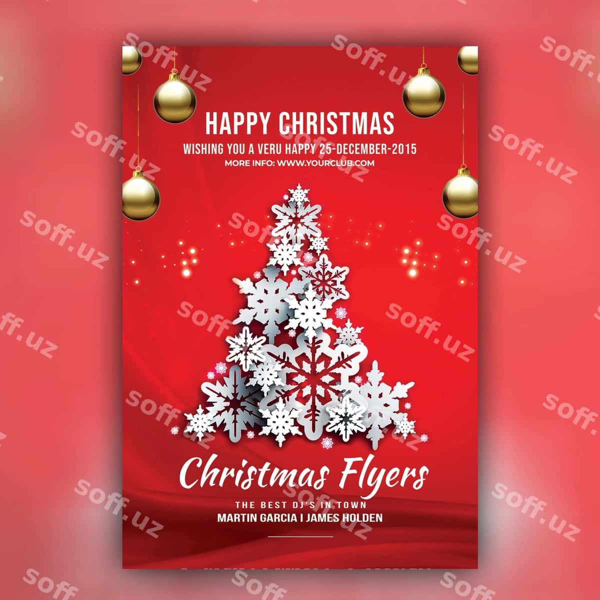 Milod flyeri | Christmas flyer 1