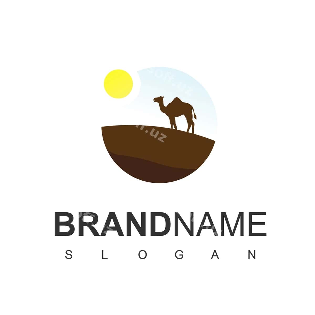 Sahra logo dizayn ilhomi | Desert logo design inspiration 1