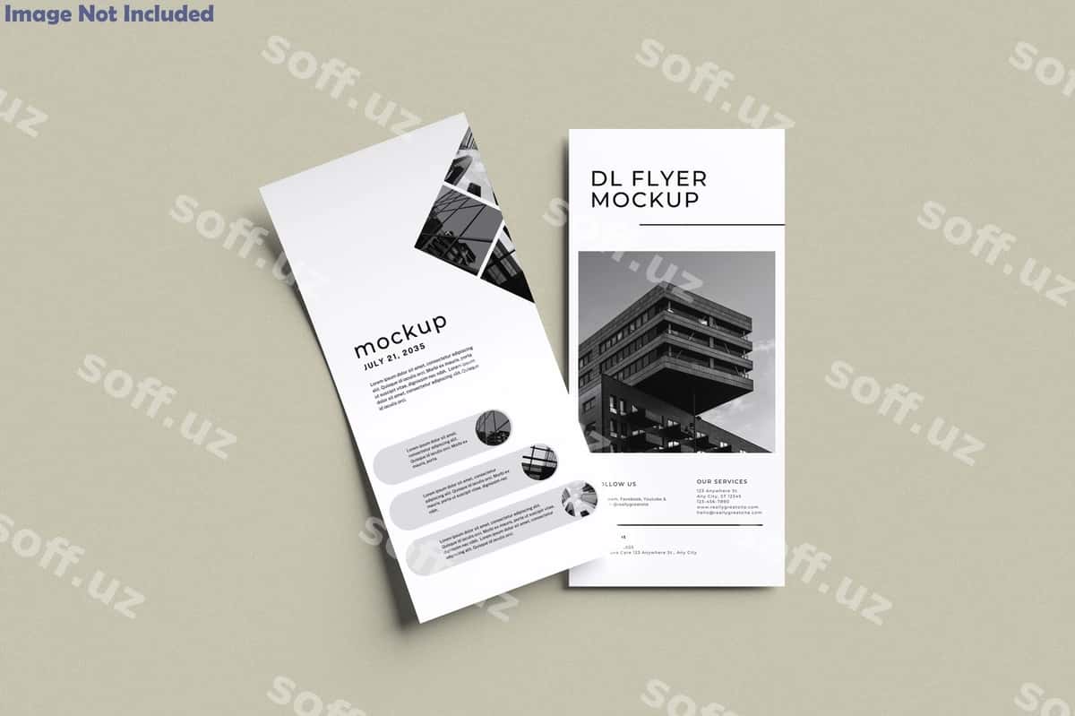 Dl flyer mockup | Dl flyer mockup 1