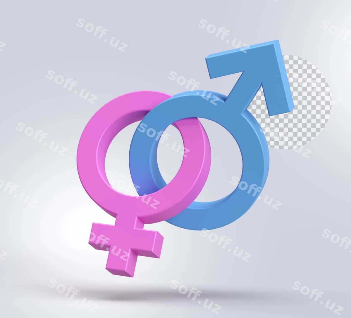 Ayol erkak jins belgisi | Female male gender symbol 1