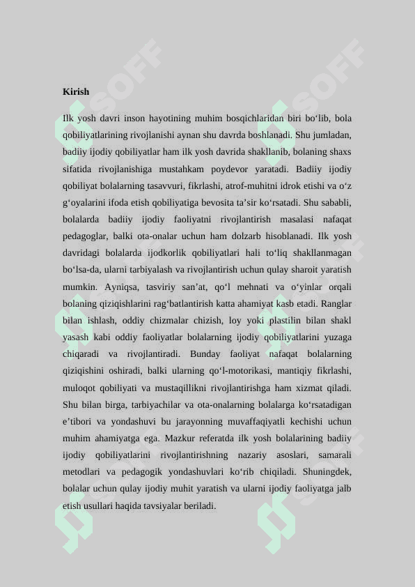 Ilk yosh bolalarining badiiy ijodiy qobiliyatlarini  rivojlantirish metodlari 2
