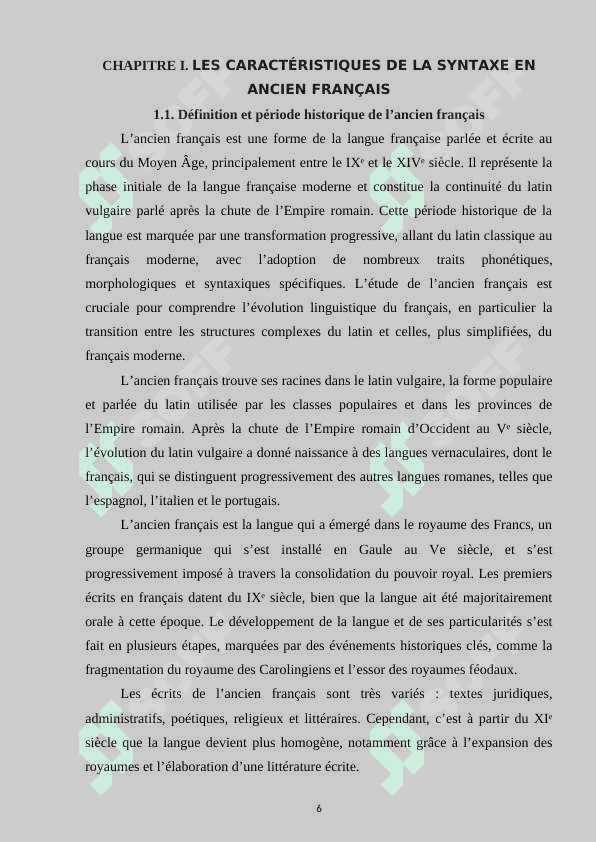 La syntaxe en ancien français 6