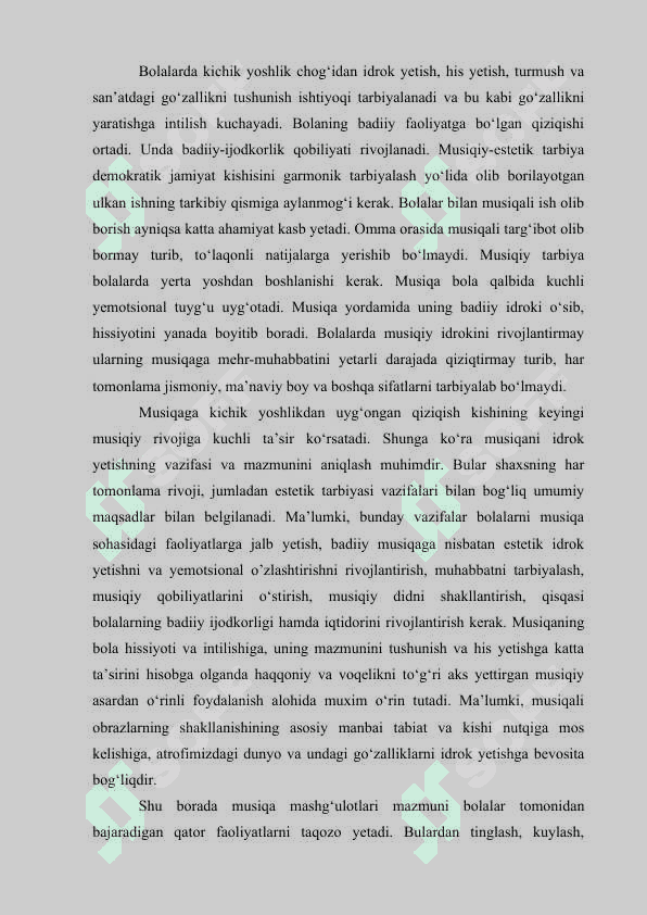 O’ZBEKISTON ESTRADA MUSIQASI RIVOJLANISHI 8