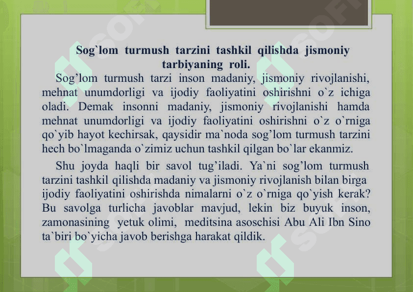 Sport bayramlarini tashkil qilish va o'tkazish metodikasi 2