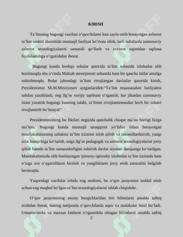 Amaliy mashg'ulotlar va ularni tashkil etishning pedagogik shart - sharoitlari 2