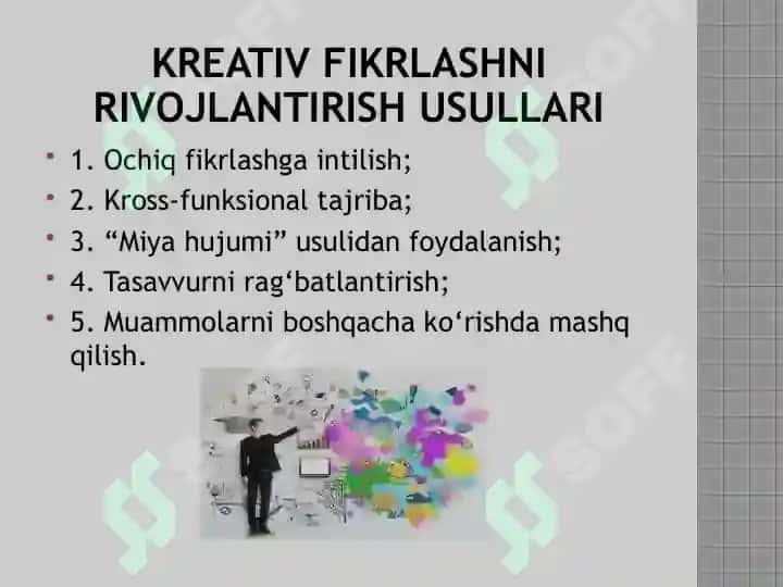 Kreativ fikrlash 6