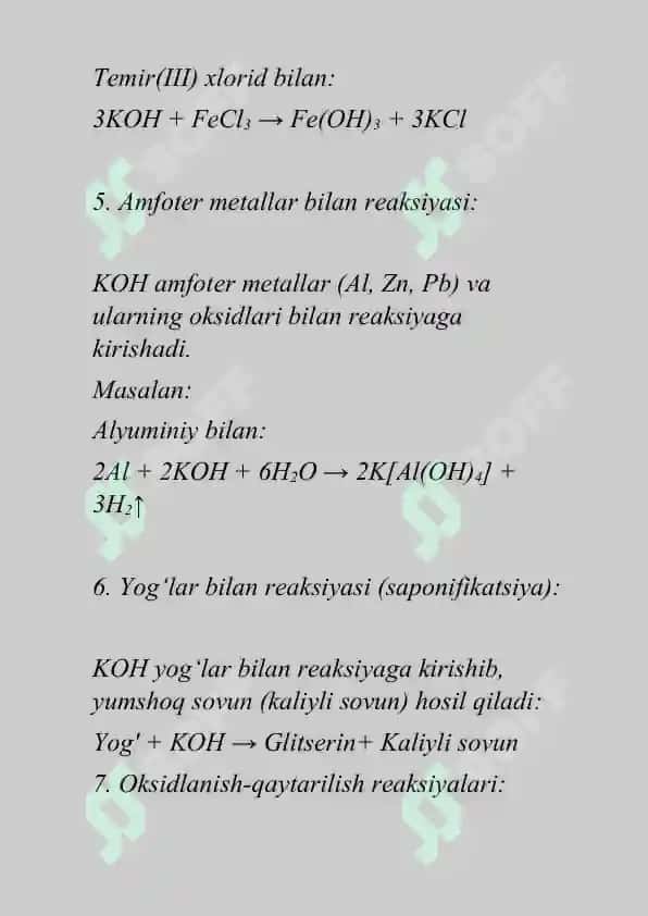 Kaliy gidroksid 7