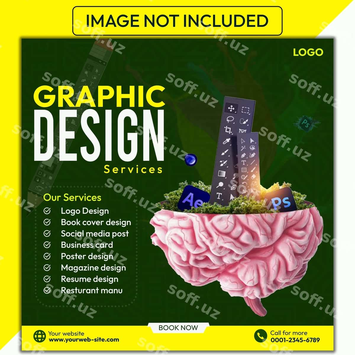 Grafik dizayn xizmatlar | Graphic design services 1