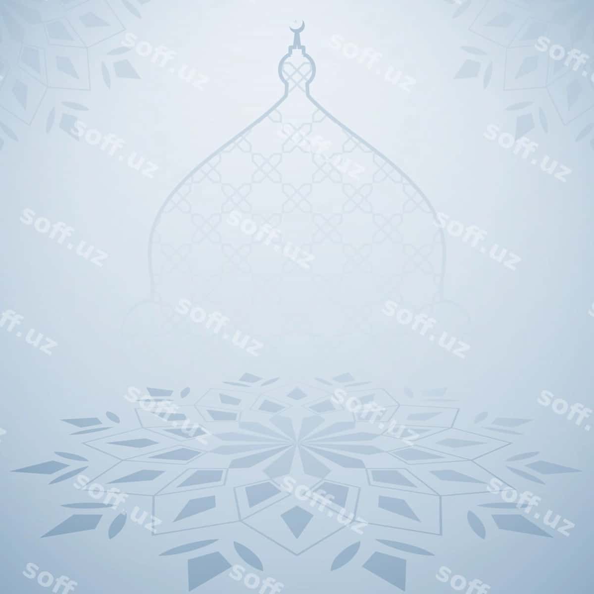 Islomiy fon rasmi | Islamic background image 1
