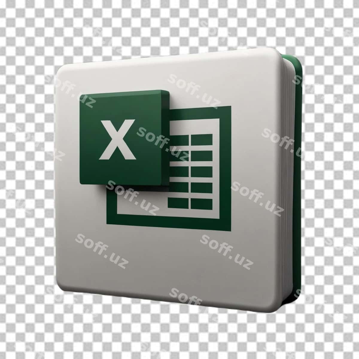 Microsoft Excel ikon oq fonda | Microsoft excel icon white background 1