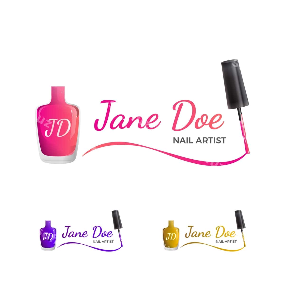 Nail art logotipi | Nail art logo 1