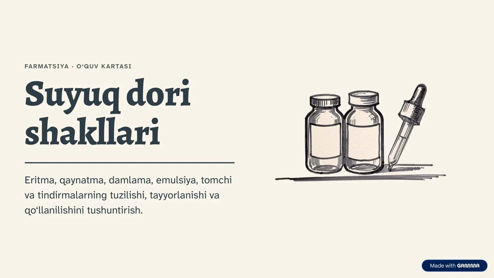 Suyuq dori shakllari 1