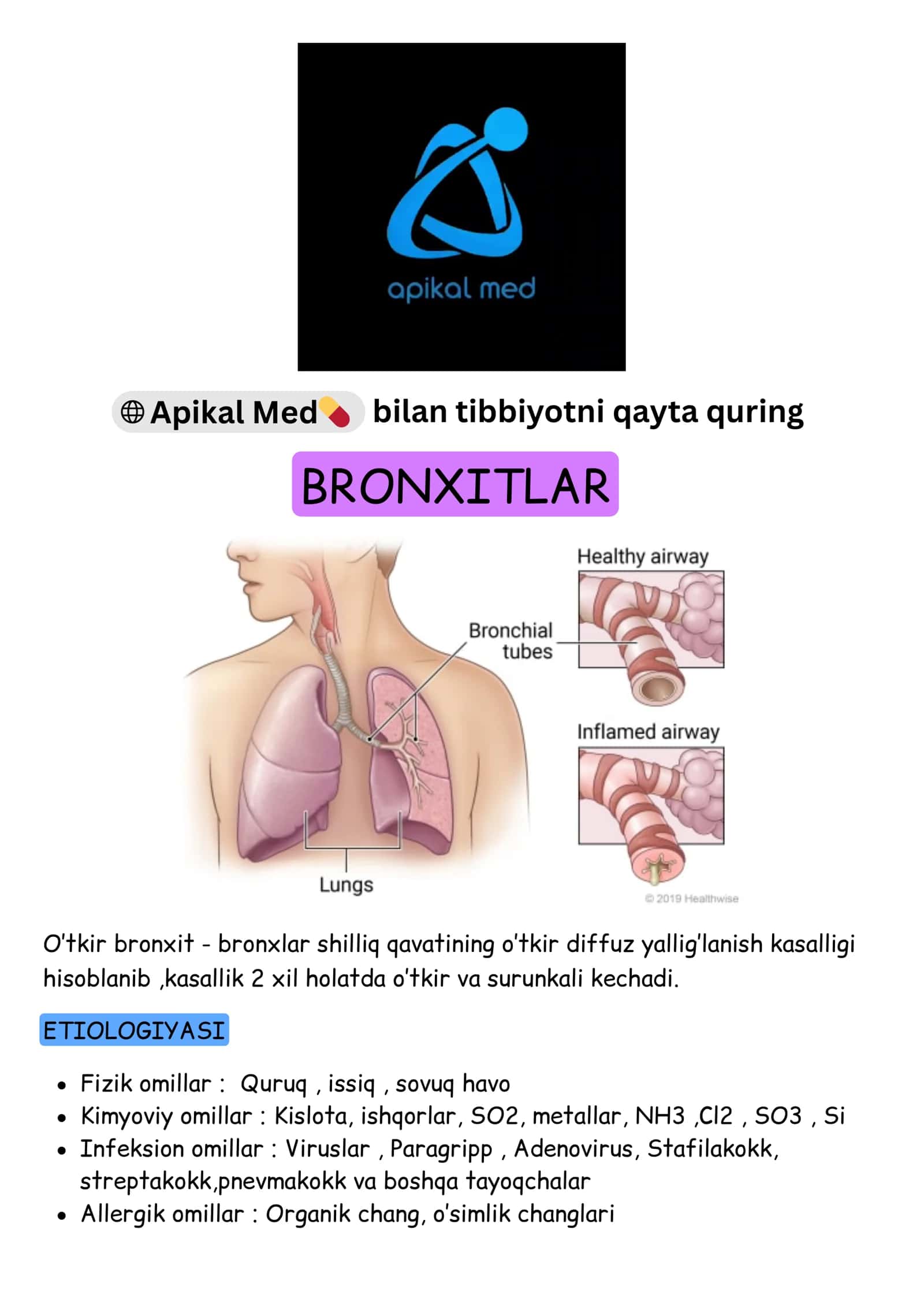 Bronxit 1