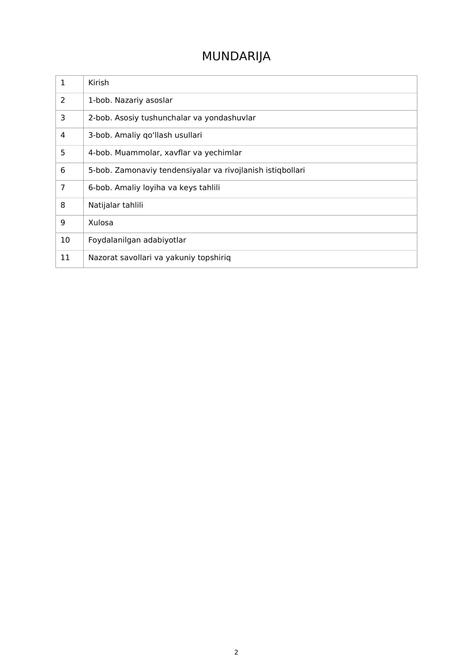 Decision Models 2