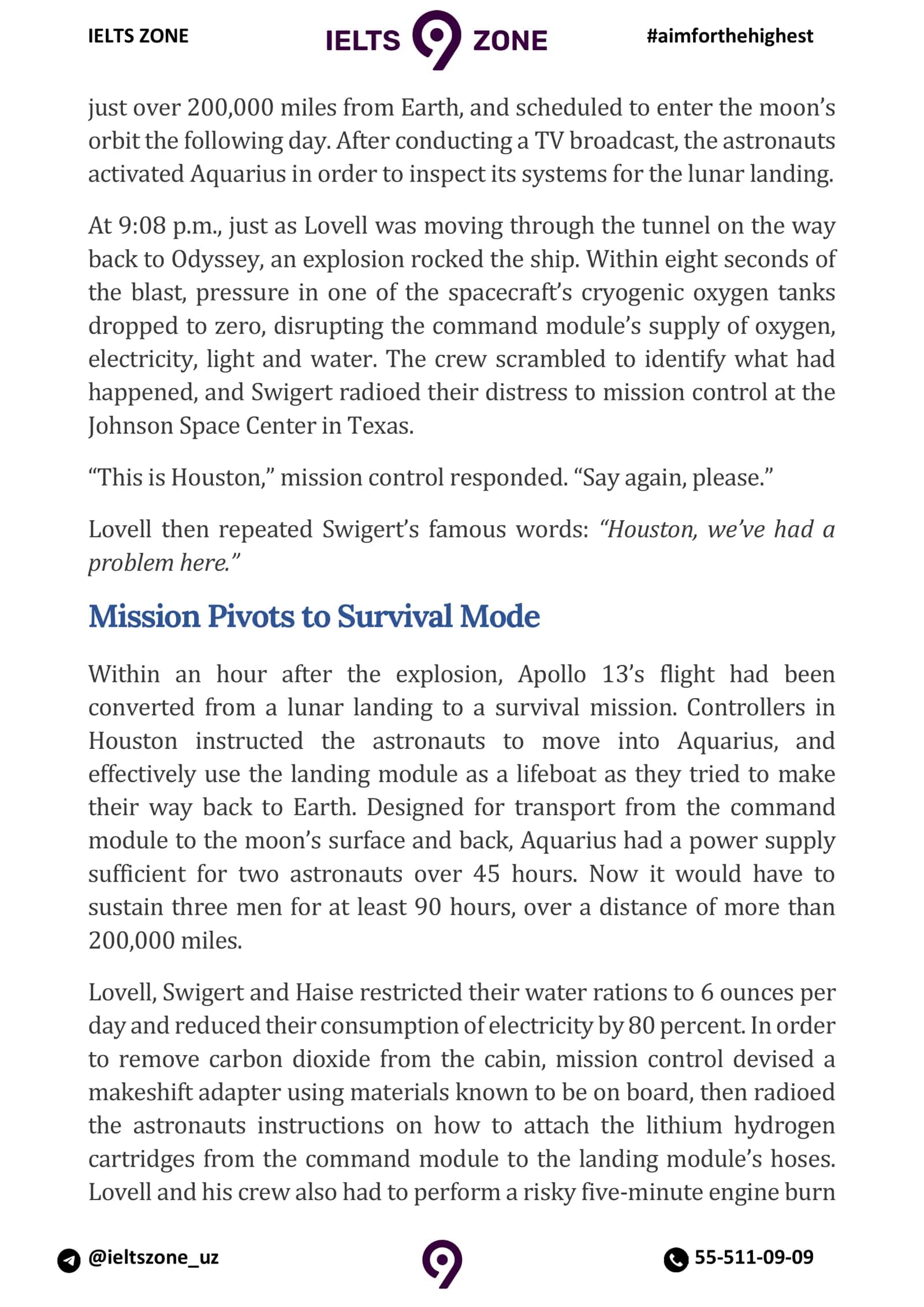 Apollo 13 Mission 2