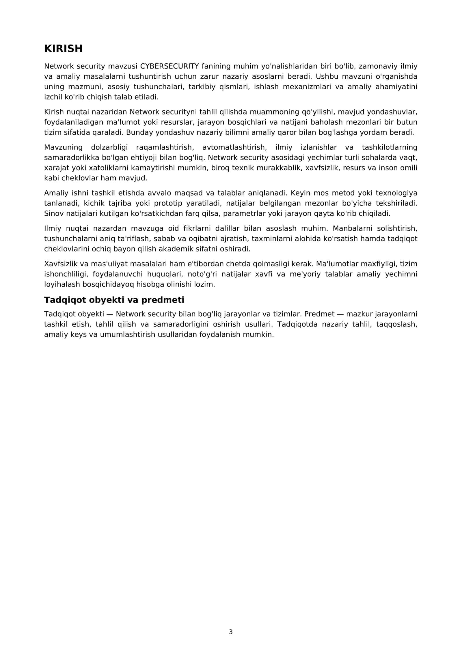 Network security 3