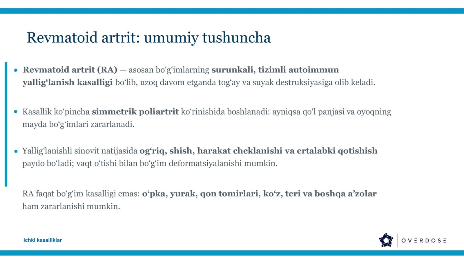 Revmatoid artrit 3