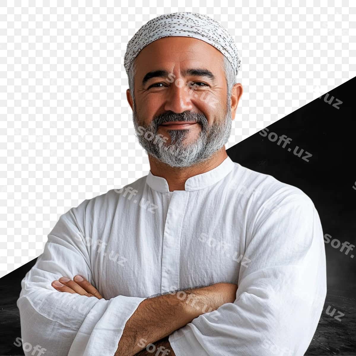 Portret arab erkak mustahkamlangan | Portrait confident arab man 1
