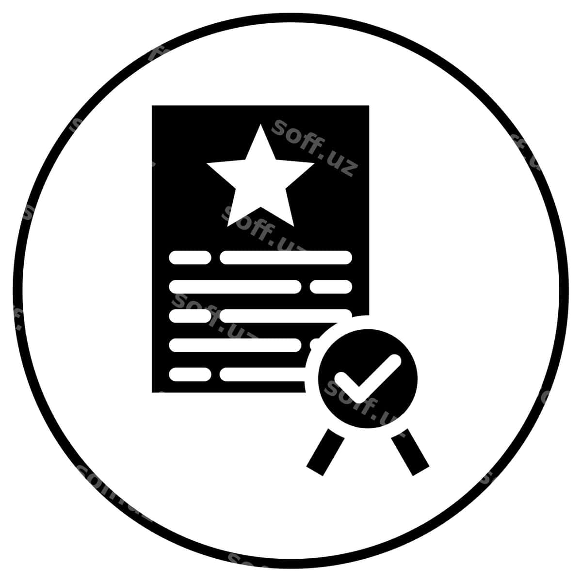 Ishonchlilik ikonka | Reliability icon 1