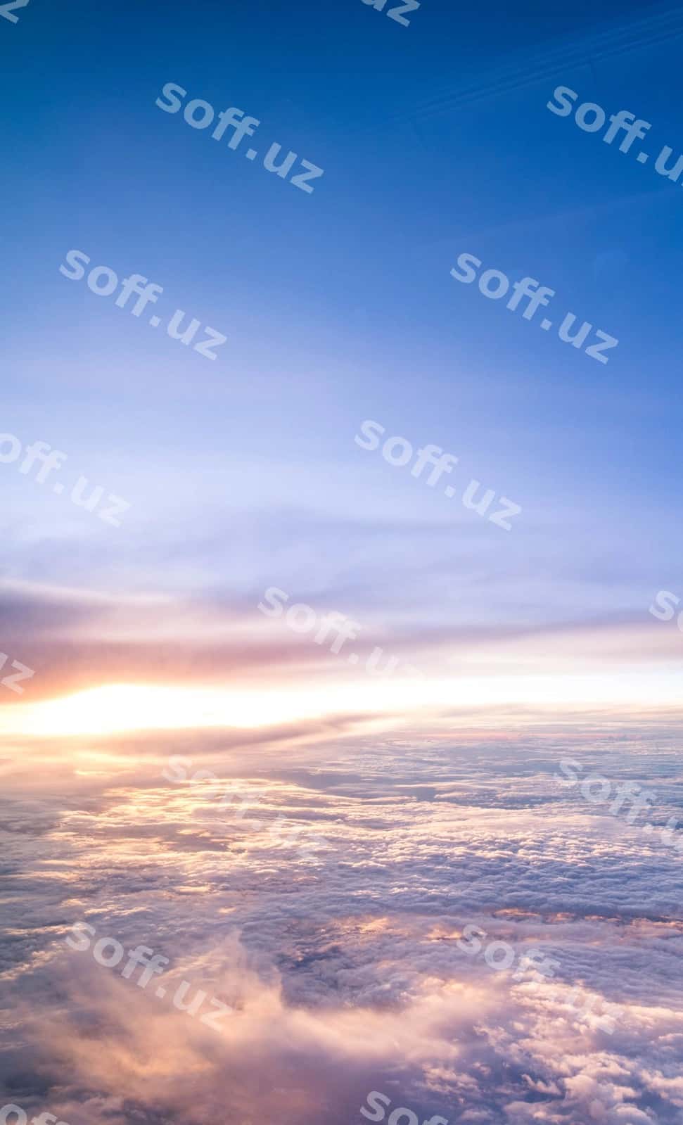 Ko'rinish bulutli osmon quyosh botishi | Scenic view cloudy sky sunset 1