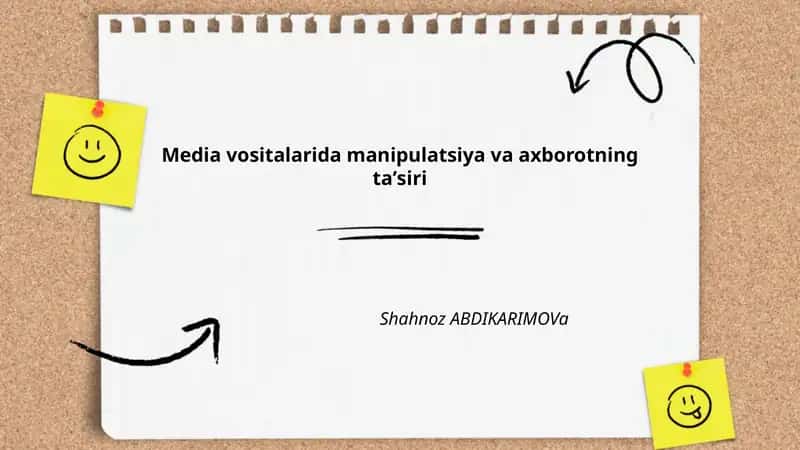 Media vositalarida manipulatsiya va axborotning taʼsiri 1