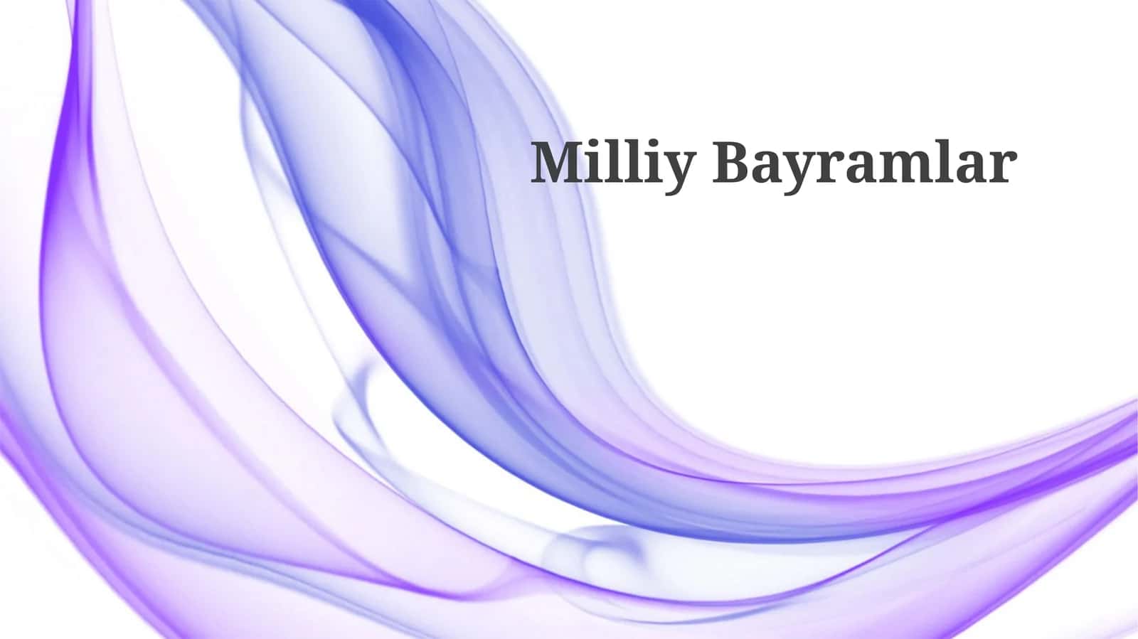 Milliy Bayramlar 1