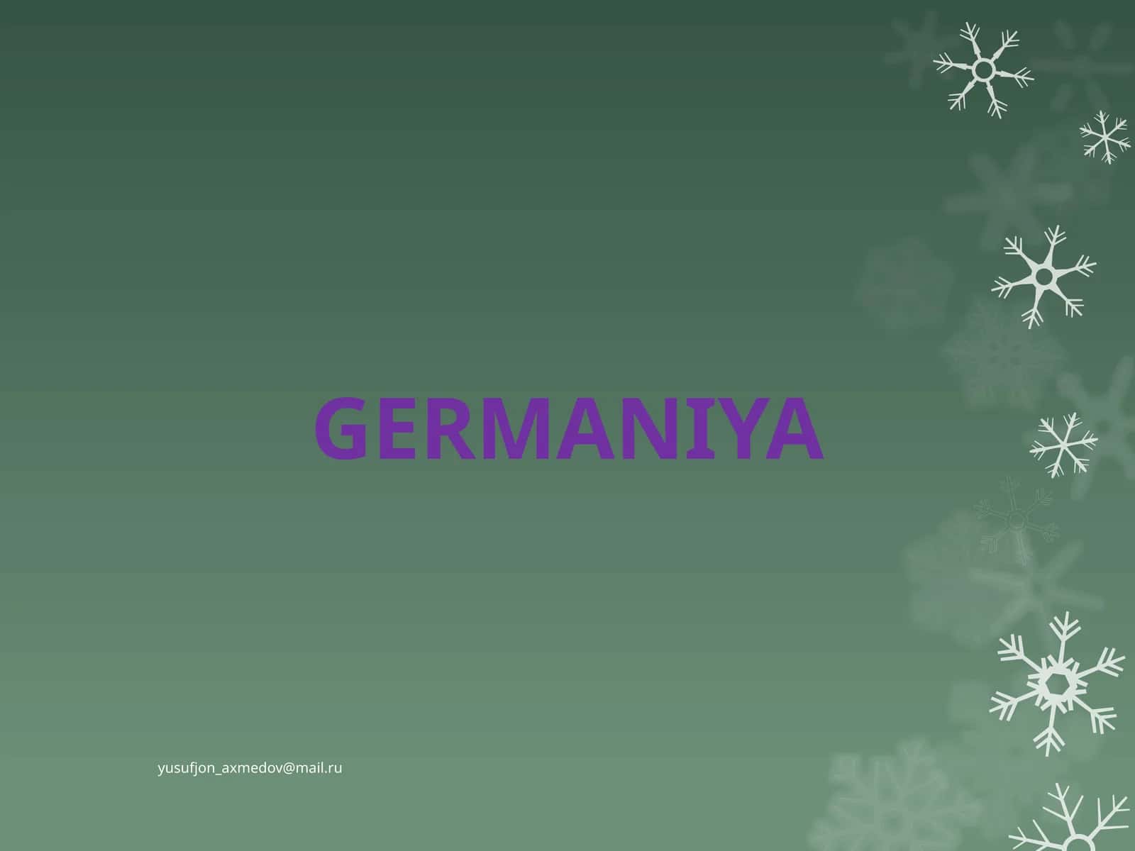 Germaniya 1