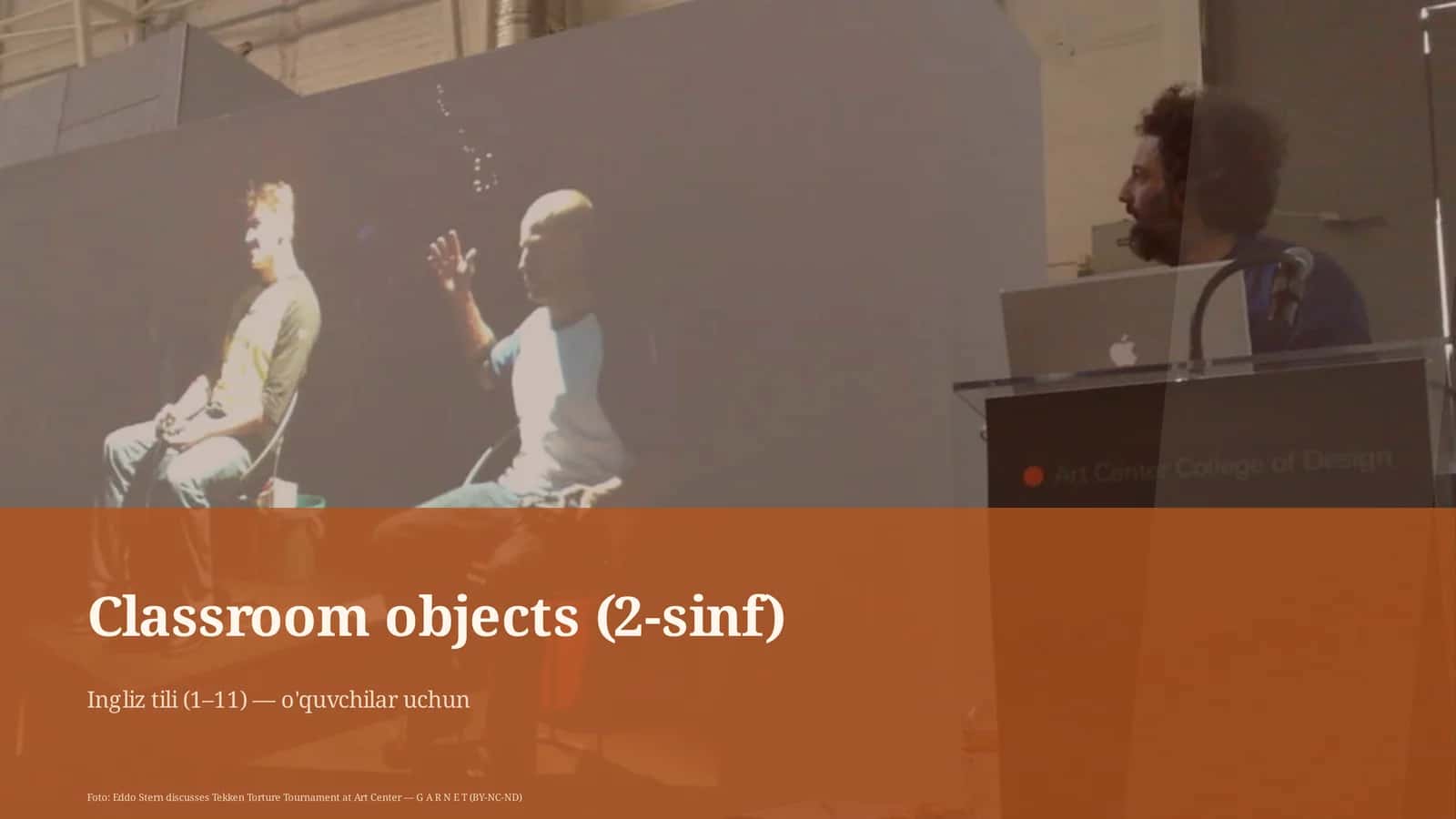 Classroom objects (2-sinf) 1