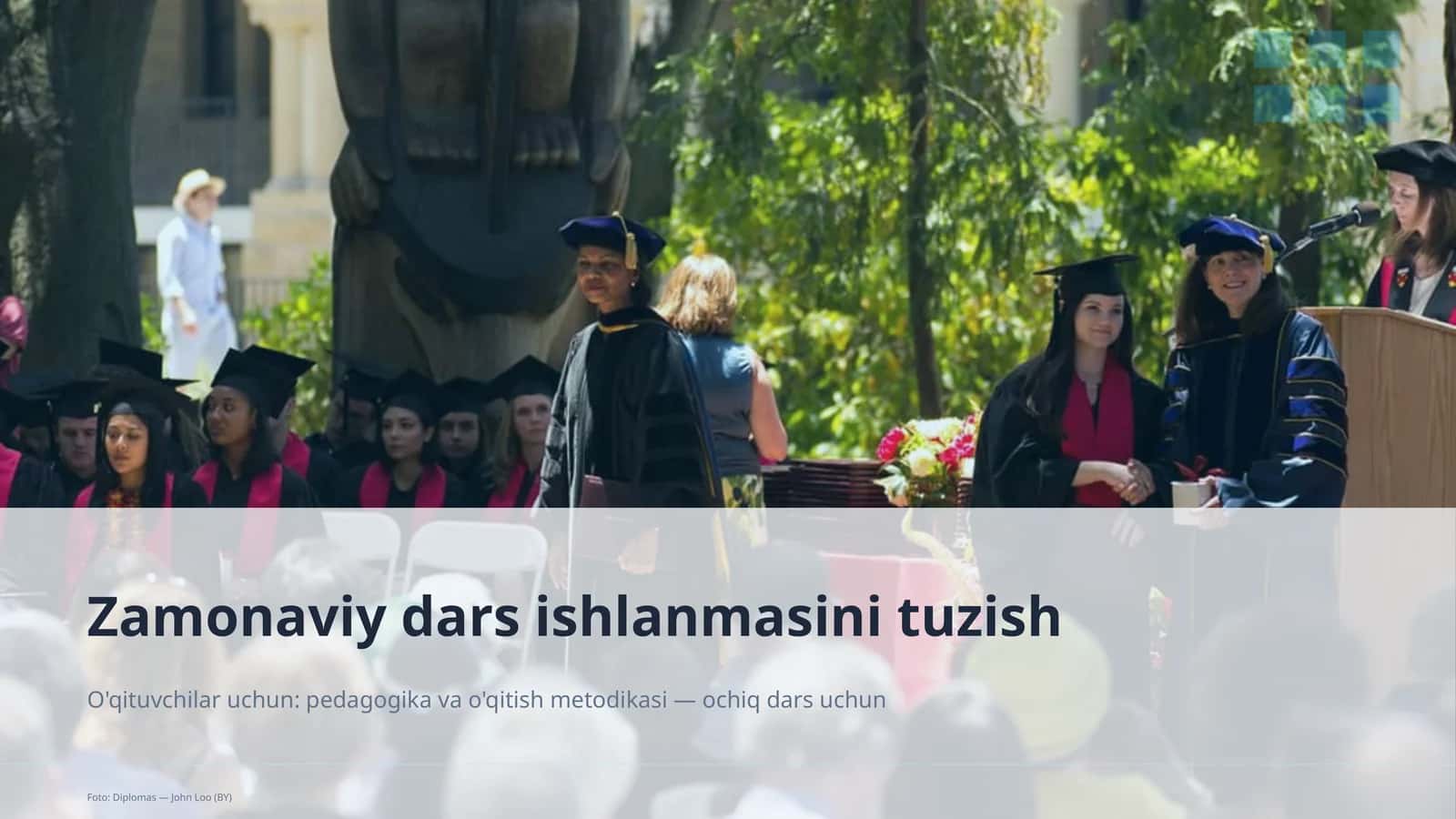 Zamonaviy dars ishlanmasini tuzish 1