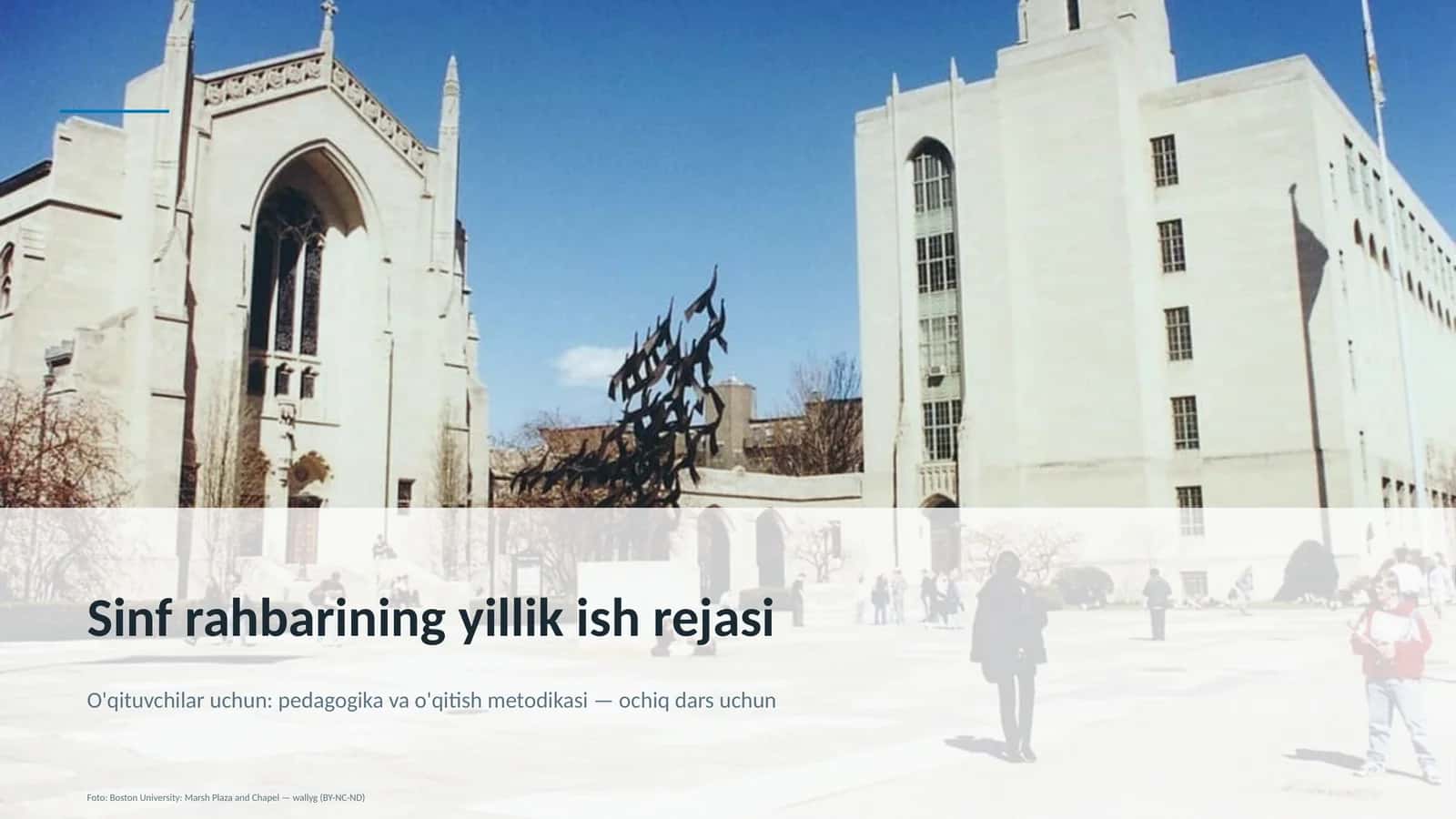 Sinf rahbarining yillik ish rejasi 1