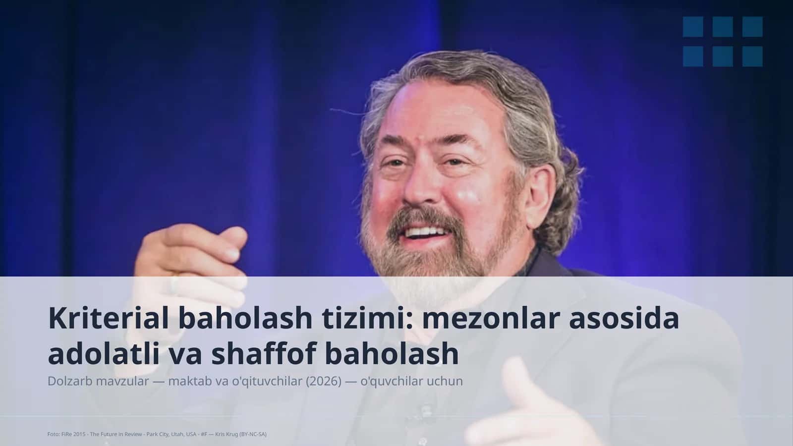 Dolzarb mavzular — maktab va o'qituvchilar (2026) — o'quvchilar uchun 1