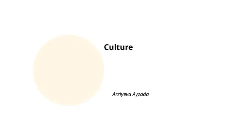 Milliy an'analar va bayramlar 1