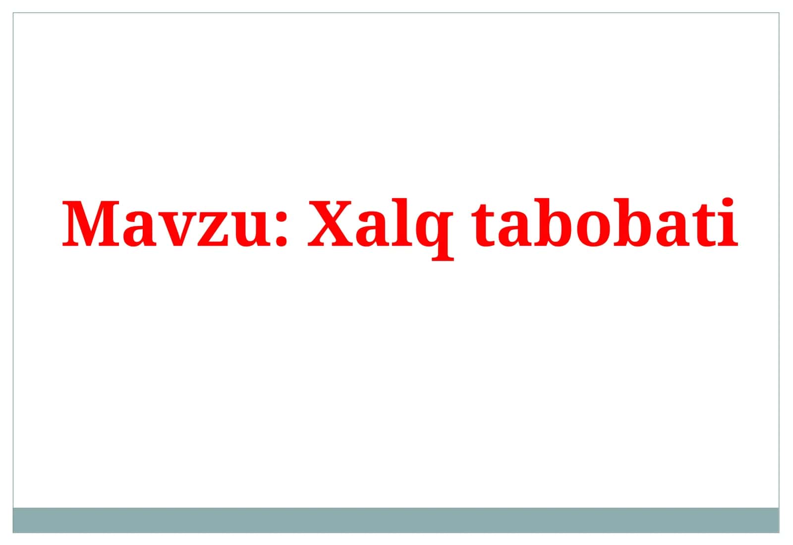 Xalq  tabobati 1