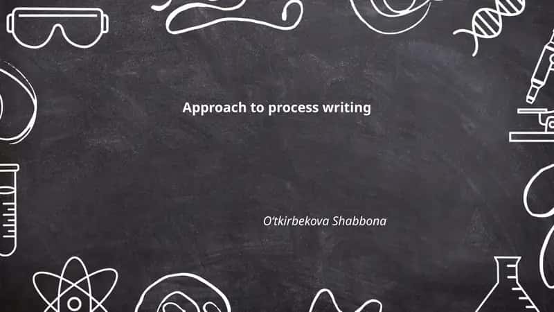 Approach to process writing 1