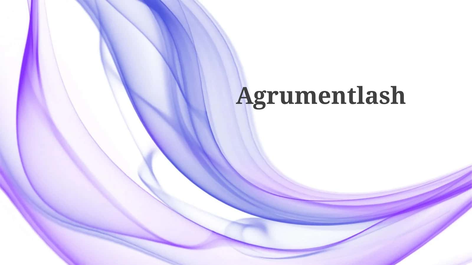 Agrumentlash 1