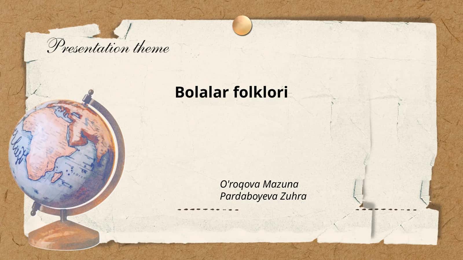 Bolalar folklori 1
