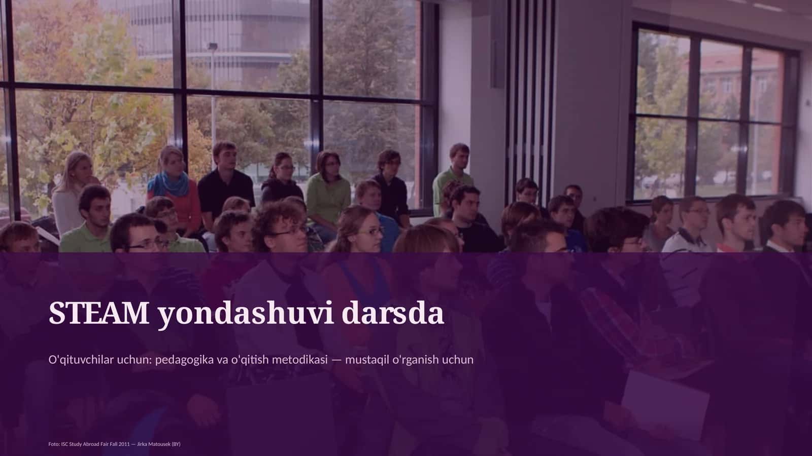 STEAM yondashuvi darsda 1