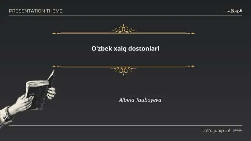 O'zbek xalq dostonlari 1
