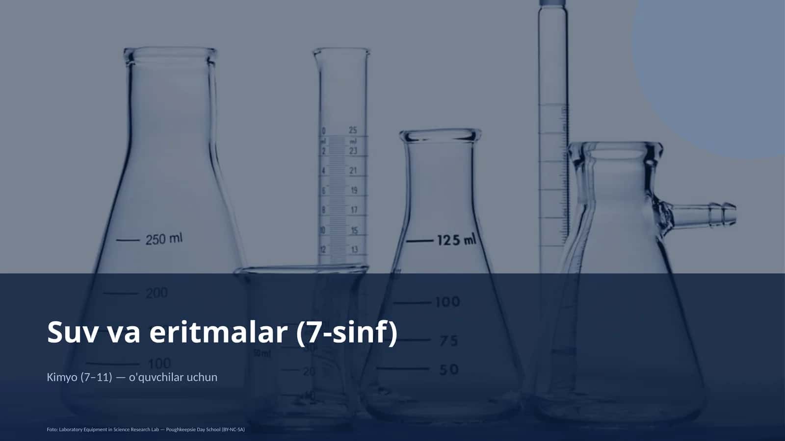 Suv va eritmalar (7-sinf) 1