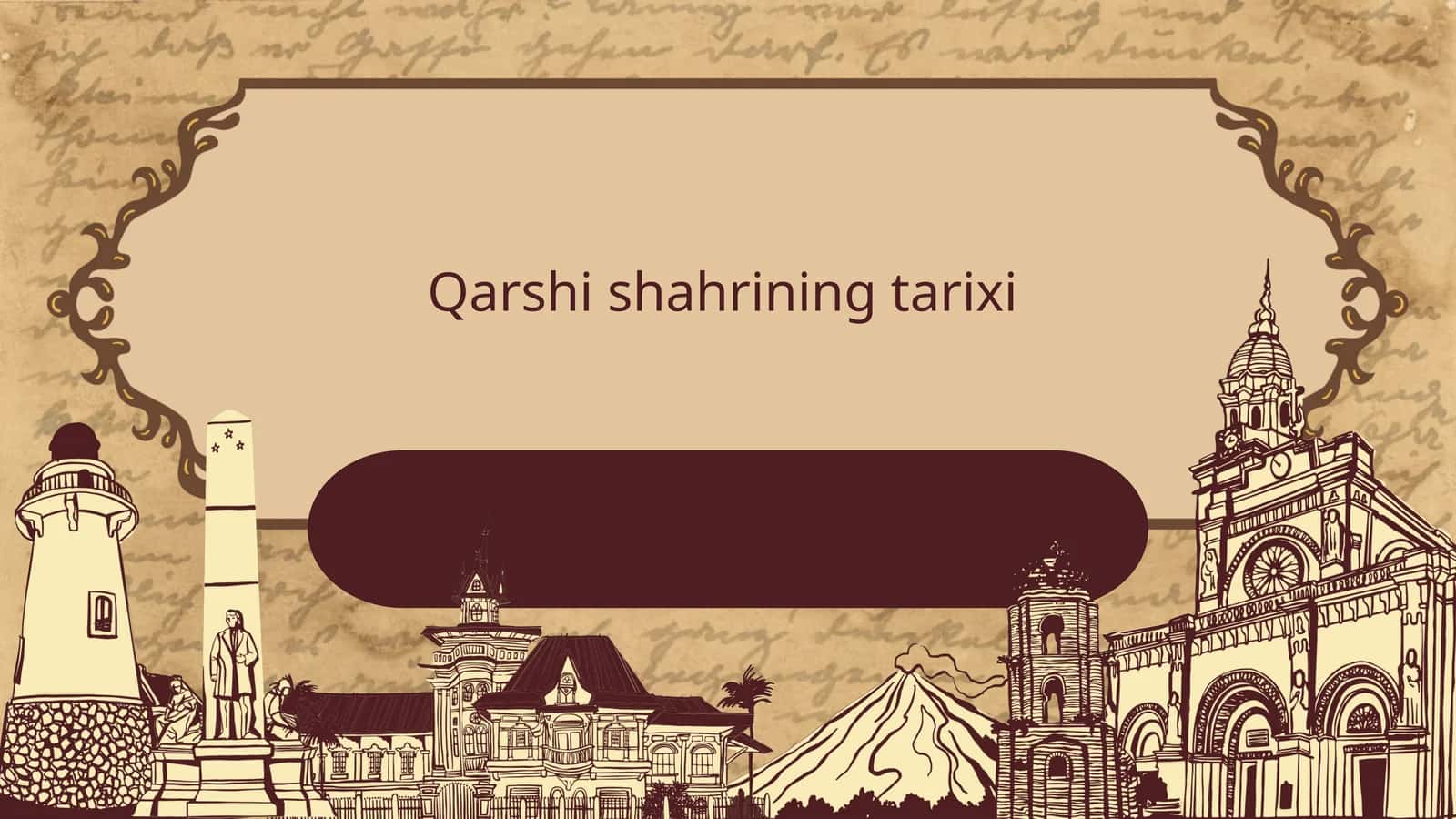 Qarshi shahrining tarixi 1