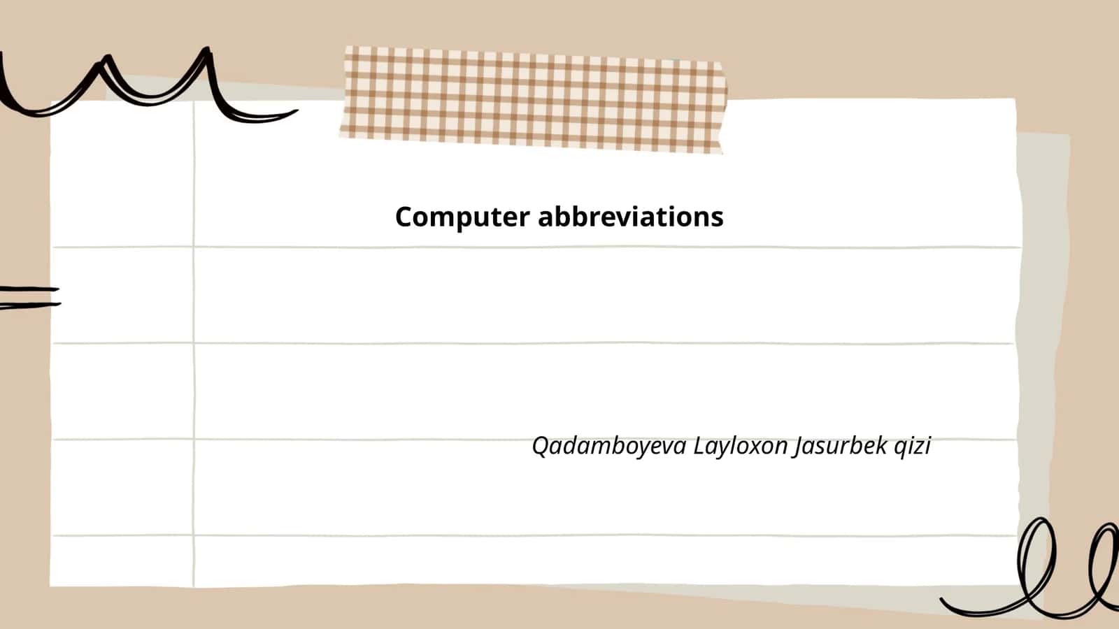Computer abbreviations 1