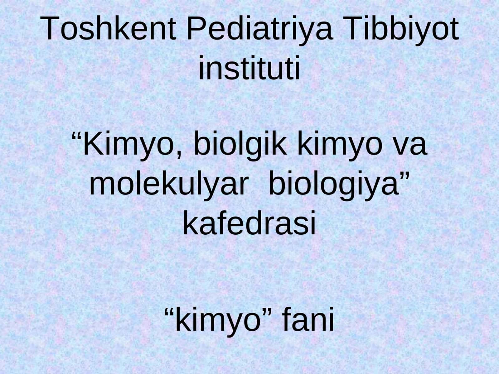 Kompleksonometriya usuli 1