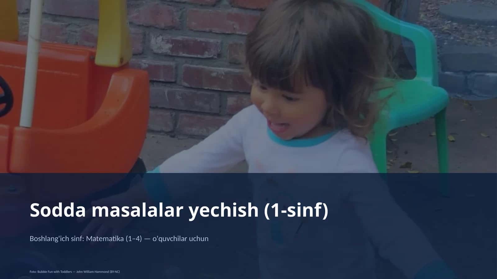 Sodda masalalar yechish (1-sinf) 1