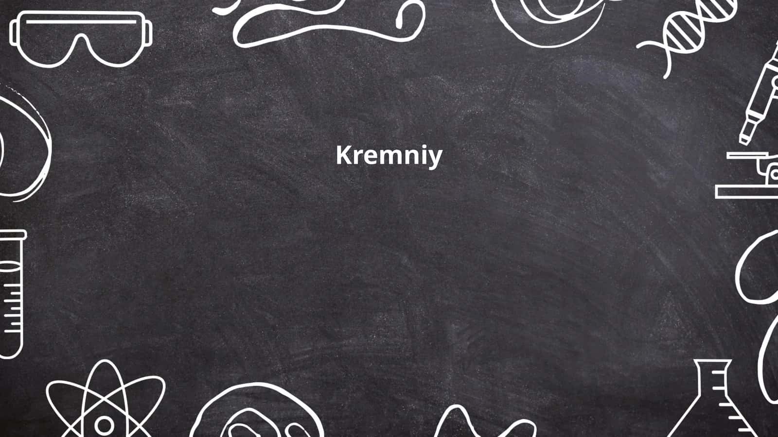 Kremniy 1