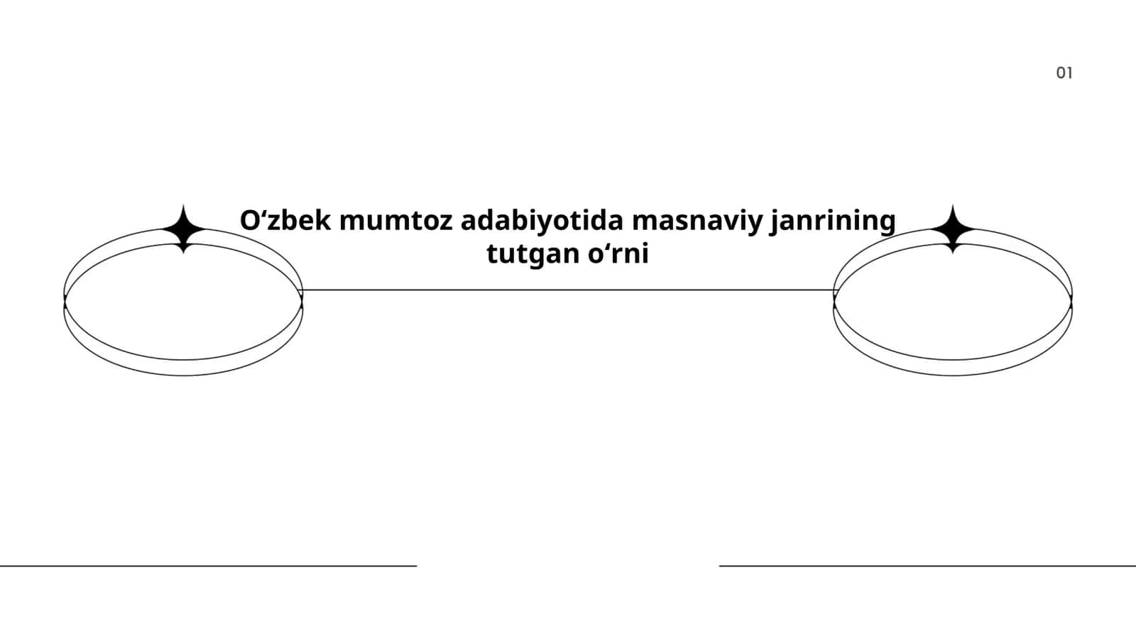 Oʻzbek mumtoz adabiyotida masnaviy janrining tutgan oʻrni 1