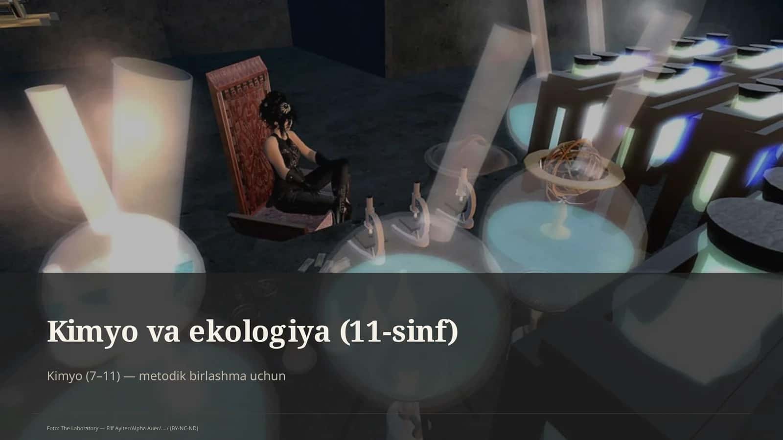 Kimyo va ekologiya (11-sinf) 1